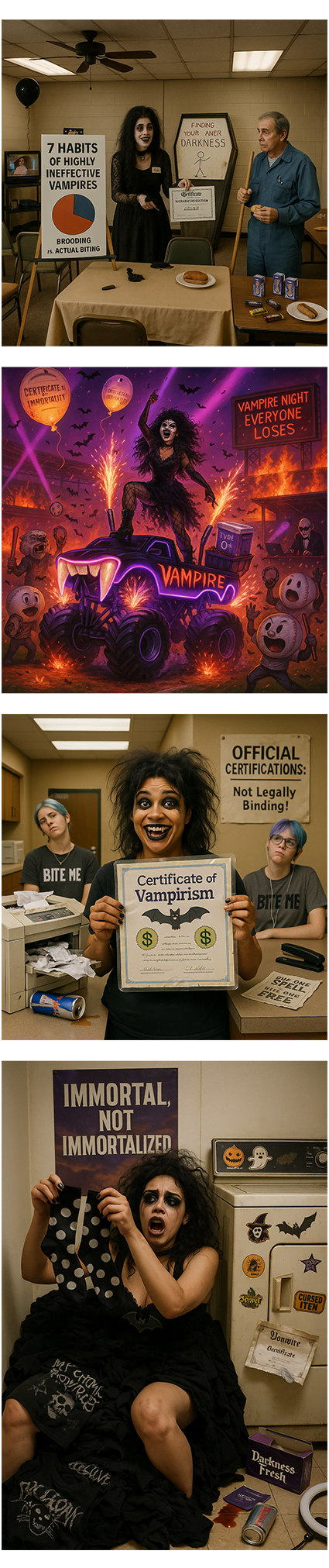 Risa Tsuki Relaxing With Vampire Diploma